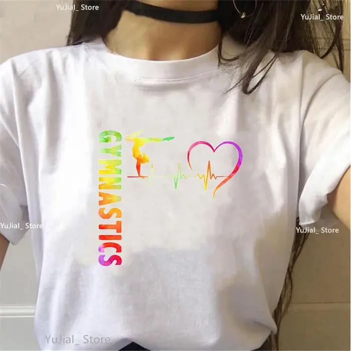 T-shirt imprimé de volley-ball d'interconnexion d'amour pour les femmes