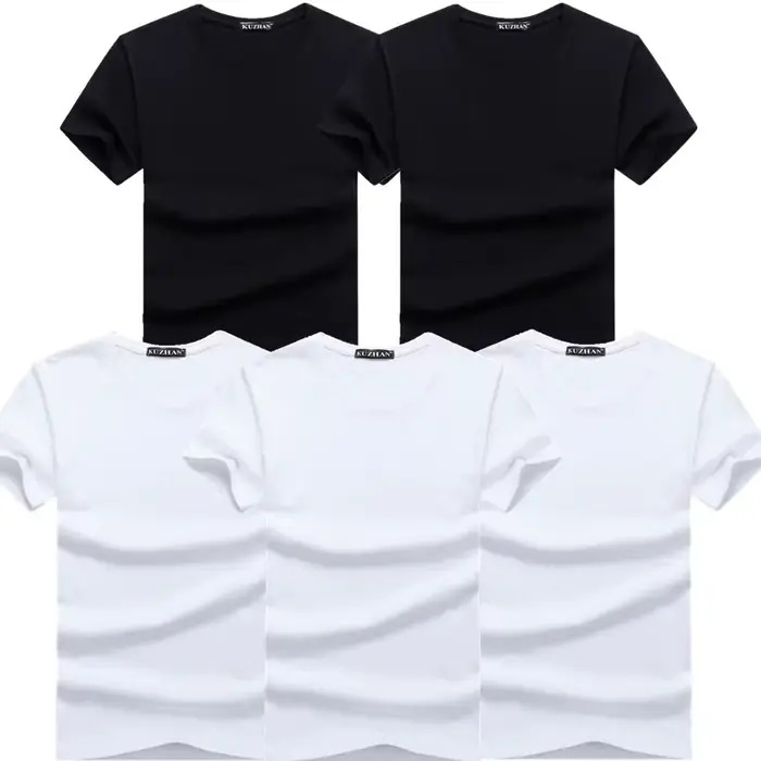 T-shirt décontracté à manches courtes pour hommes