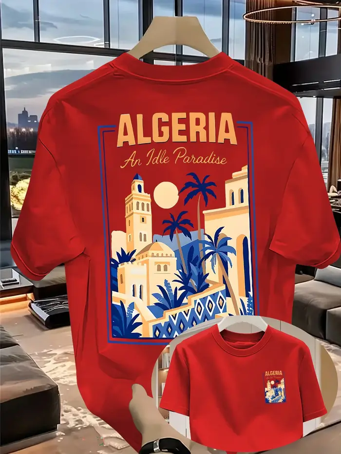 T-shirt 100% coton pour hommes
