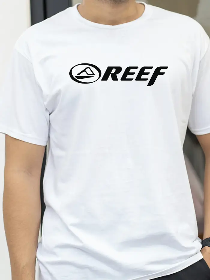 Reef Printing T-shirt d'été pour hommes
