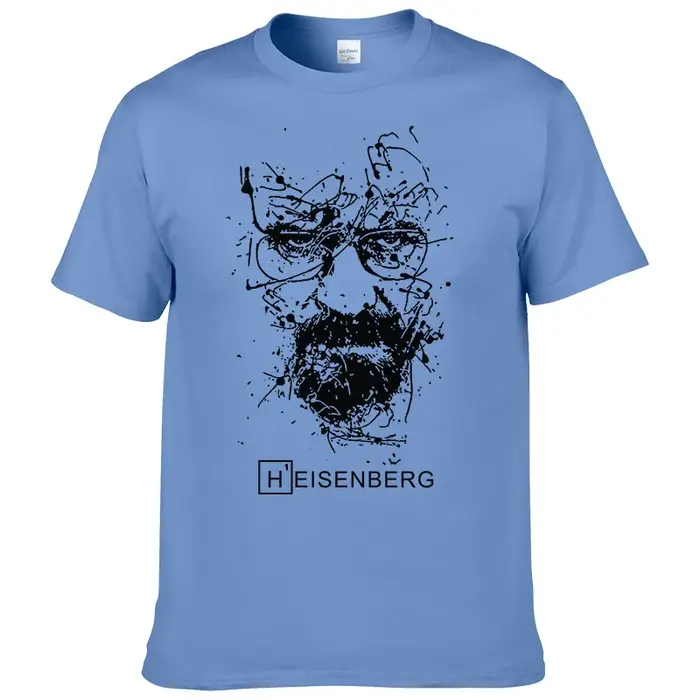 2024 nouvelle mode Breaking Bad T-shirts hommes Heisenberg Camisetas Hombre