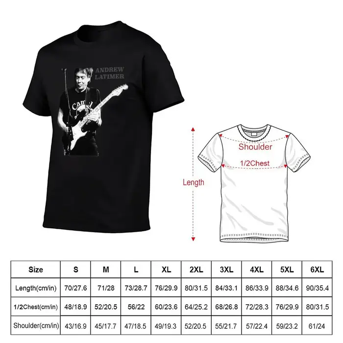 Andrew Latimer - T-shirt The Camel Band