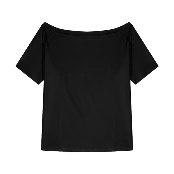 T-shirts à épaules inclinées pour femmes