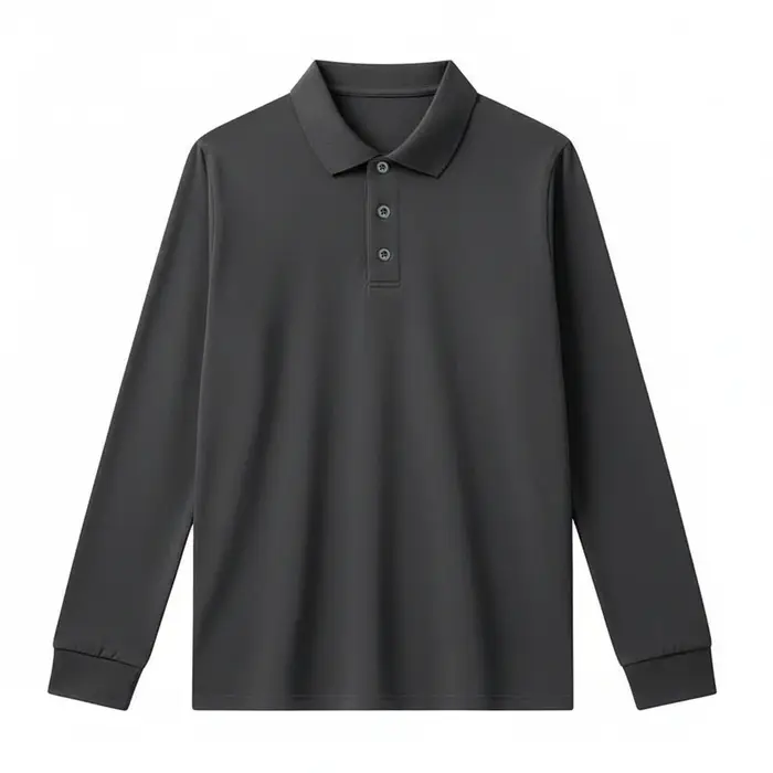 Polos à manches longues pour hommes
