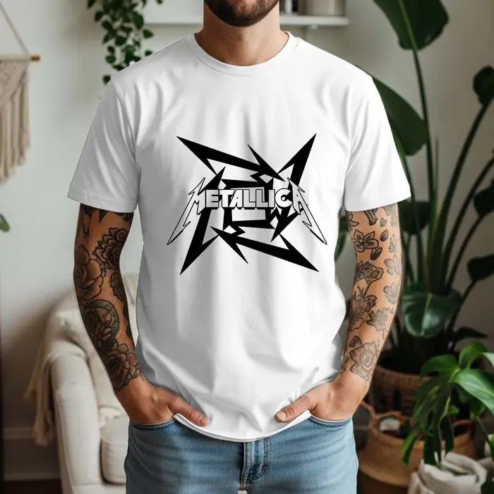 T-shirt Metallica 100% coton