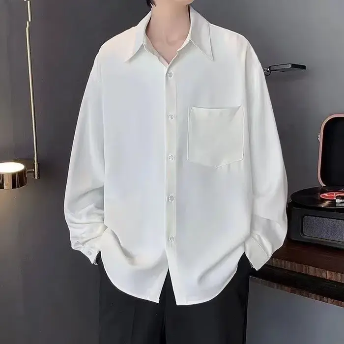 Chemise polyvalente à manches longues pour hommes