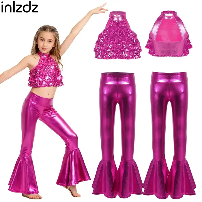 Tenue de danse latine Jazz pour adolescentes