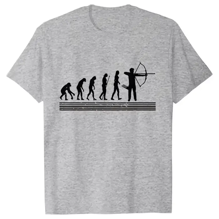 T-shirt évolution tir à l'arc pour hommes