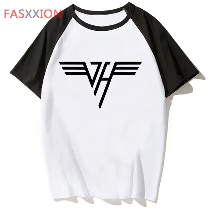 T-shirt Van Halen pour hommes, streetwear, humoristique, animé
