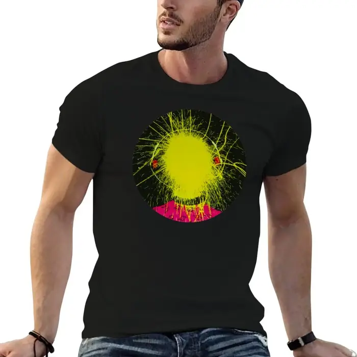 T-shirt Triple J Exploding Head pour homme, t-shirt de luxe en coton lourd, t-shirt 100% coton