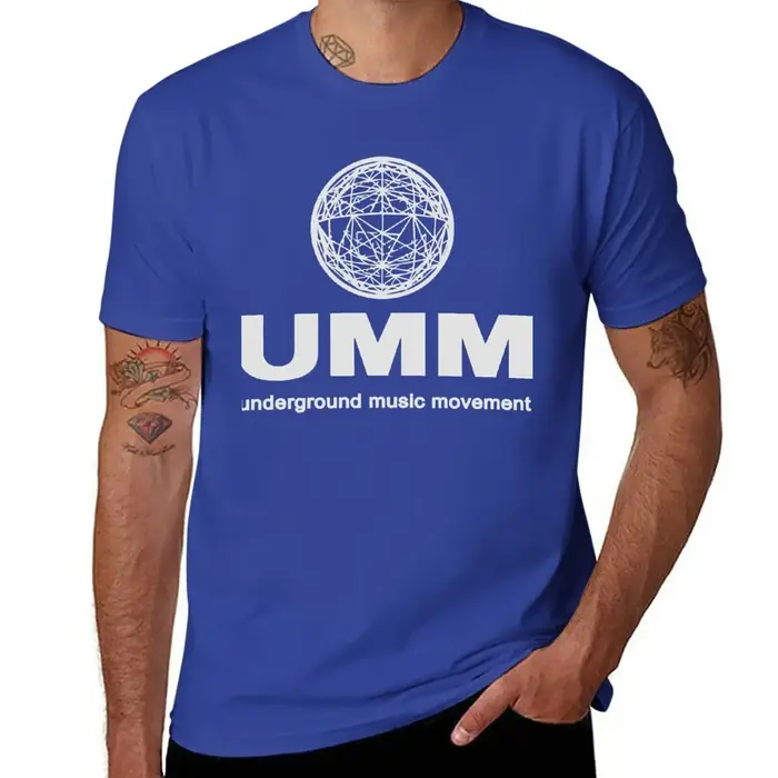T-shirt UMM-EDF Music Movement pour homme, sweat-shirt noir, designer, nouveau