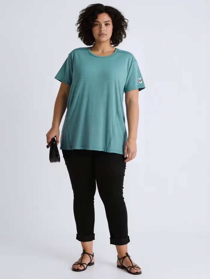 T-shirt de sport grande taille pour femmes 1XL-6XL