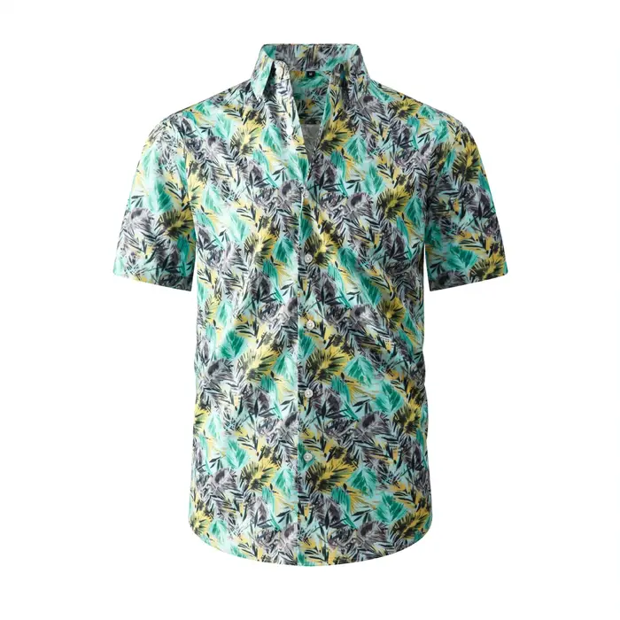 Chemise de plage hawaïenne pour homme