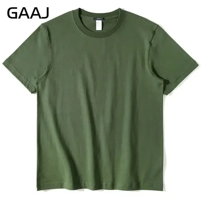 T-shirt femme de marque 100% coton USA, t-shirt uni d'été streetwear, hauts solides décontractés, t-