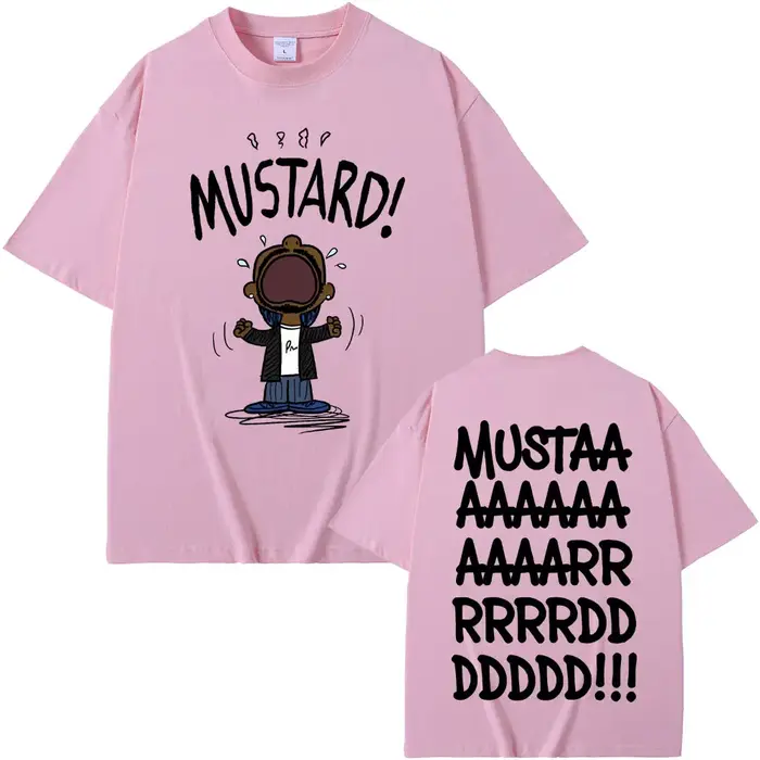 Rappeur Kendrick Lamar pas comme nous moutarde drôle impression T-shirts hommes femmes Hip Hop musique populaire T-shirt