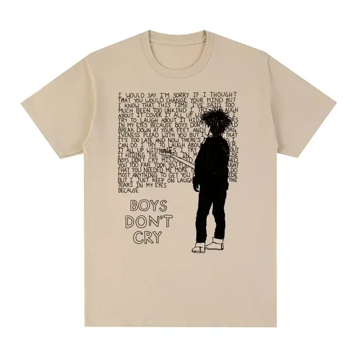 Thhee Cur123-T-shirt vintage en coton pour homme et femme