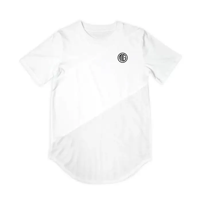 Hommes Muscle t-shirt Gym musculation Fitness t-shirts hauts coton Patchwork maille coupe ajustée t-