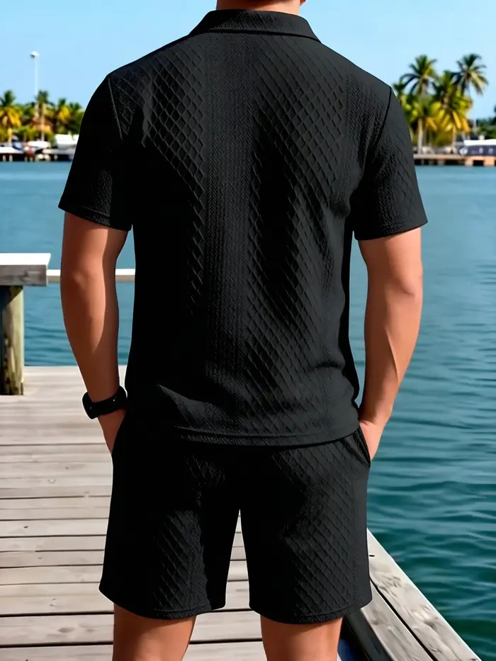 Ensemble polo et short pour homme