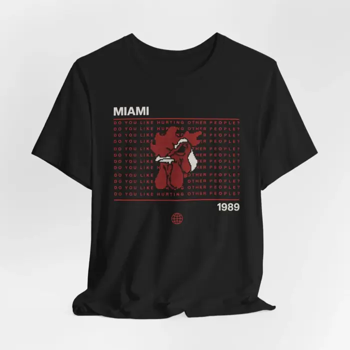 T-shirt graphique Miami Hotline