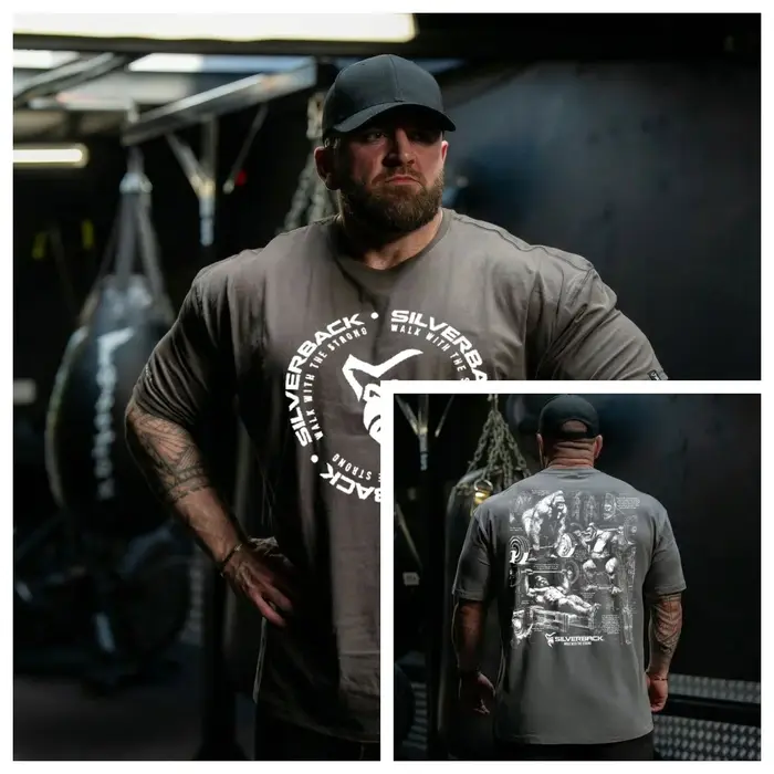 Nouveau T-shirt 2026 GYM avec imprimé Gorilla Squat Bench Deadlift