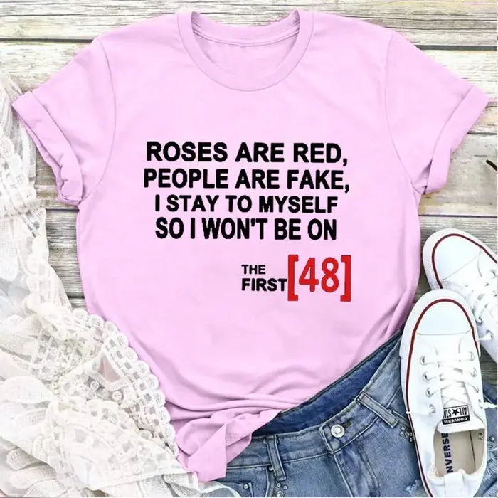 T-shirt manches courtes col rond femme