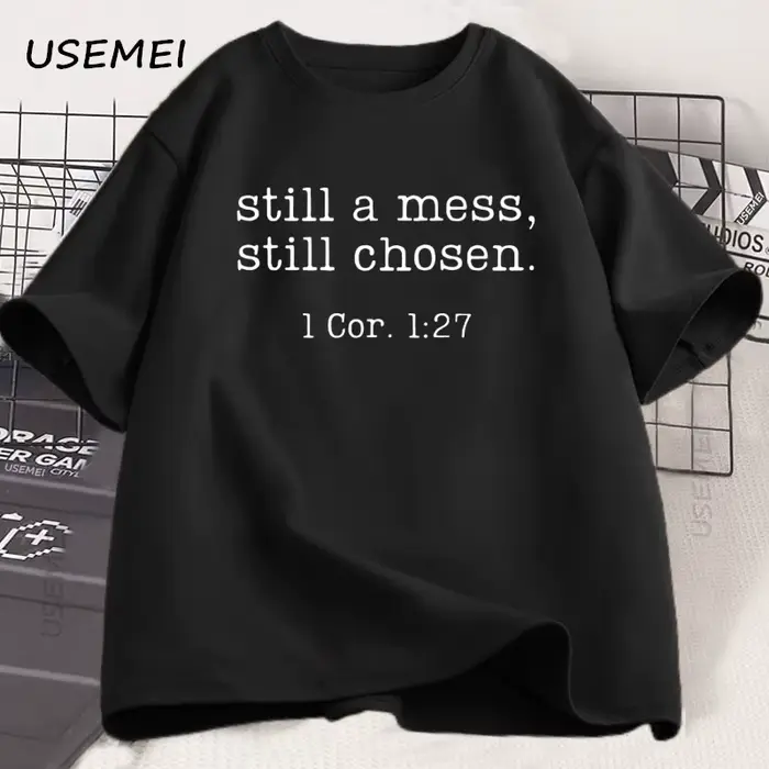 Toujours choisi T-Shirt chrétien T-Shirt verset de la Bible foi T-Shirt chrétien jésus T-Shirt homme