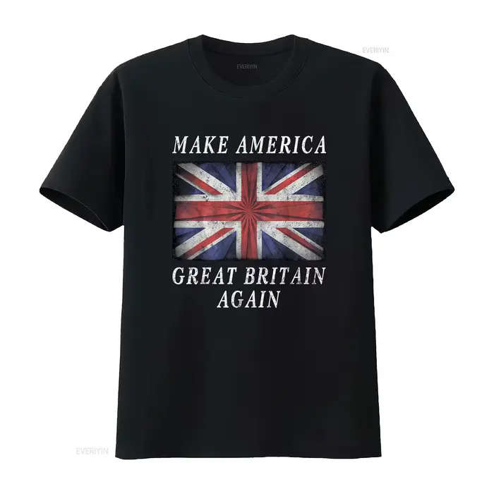 T-shirt « Make America Great Britain Again », design patriotique amusant pour le 4 juillet, style vi