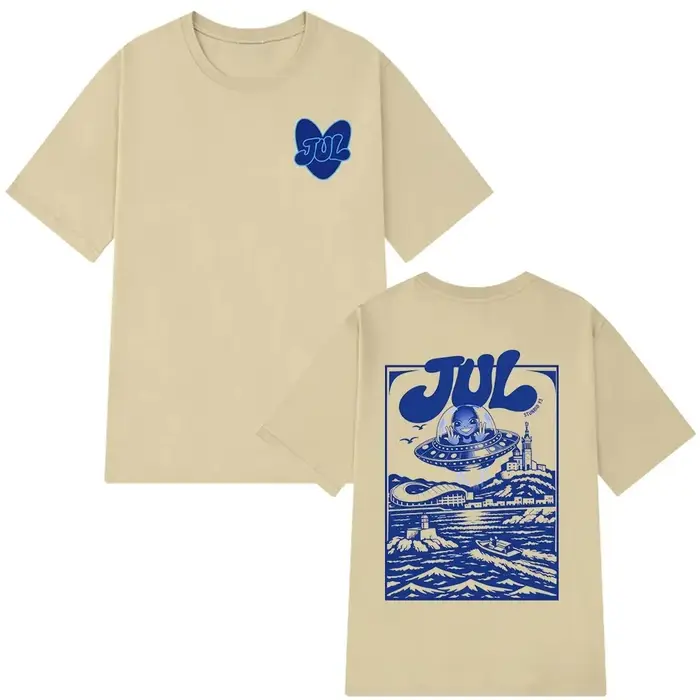 T-shirt graphique Rapper Jul pour hommes et femmes