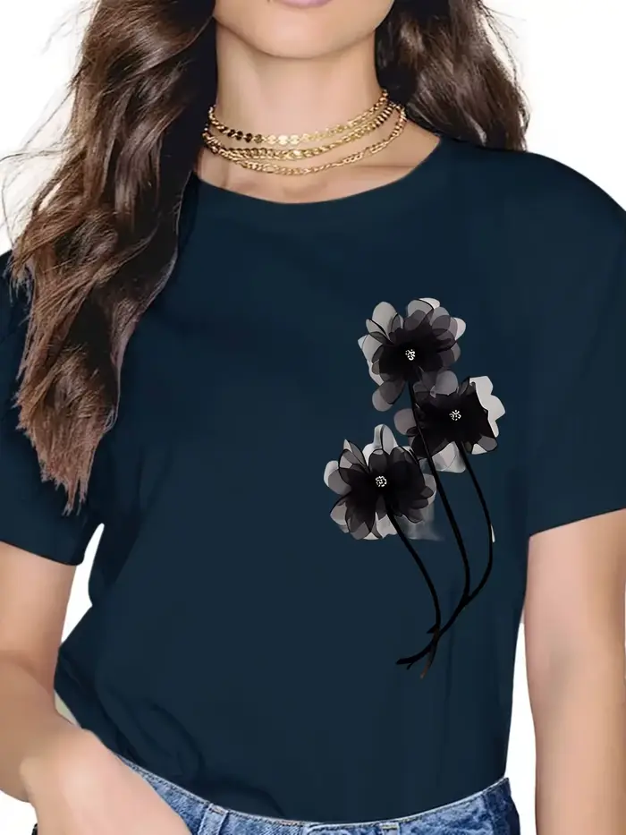 T-Shirt décontracté pour femmes