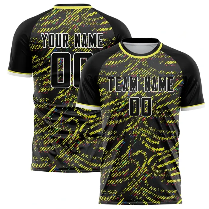 Nom de l'équipe personnalisé numéro nom T-shirt de Football