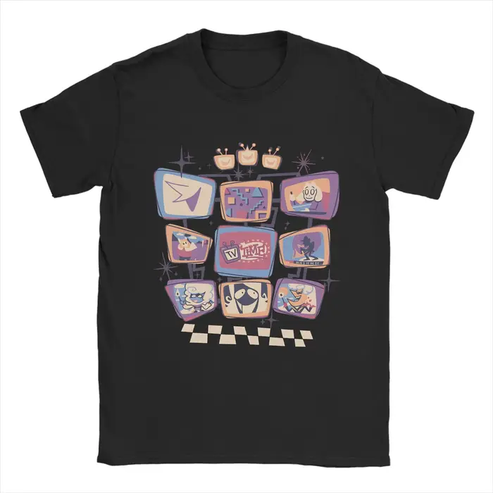 T-shirt surdimensionné d'été : C'est l'heure de la télévision ! T-shirts à la mode Deltarunes en cot