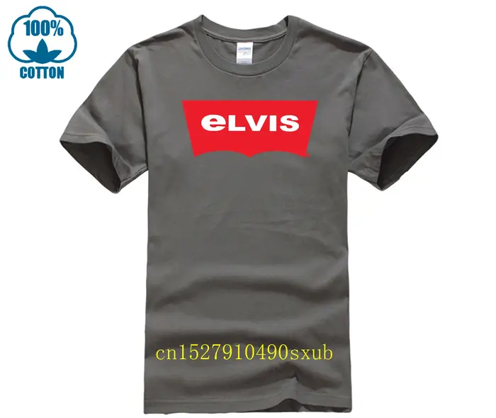 Hommes T-shirt décontracté Elvi gros plan Photos de la Performance