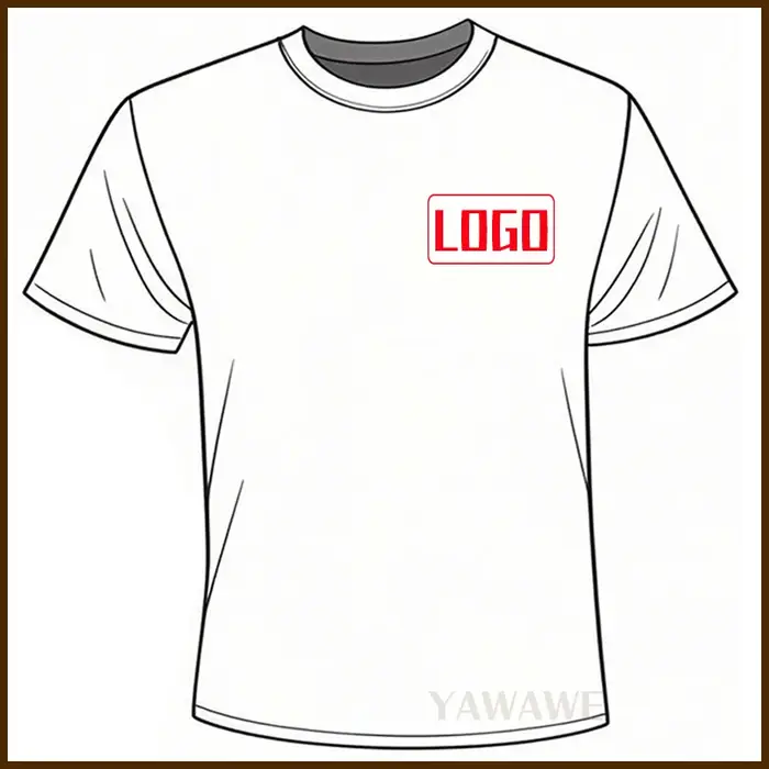 Pour homme votre design ici t-shirt d'été basique Logo Image texte ici manches courtes coton personnalisé col rond vêtements de rue