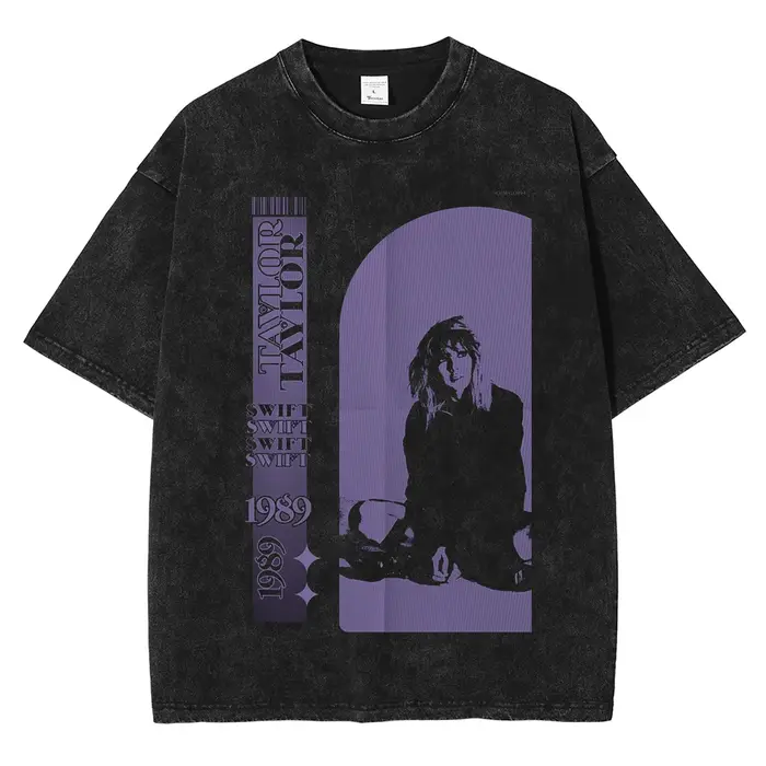 T-Shirt à Manches Courtes et Col Ras du Cou pour Homme