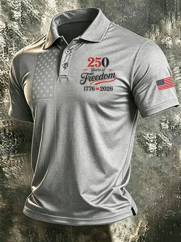 Polo Homme USA 250e Anniversaire Manches Courtes – Chemises