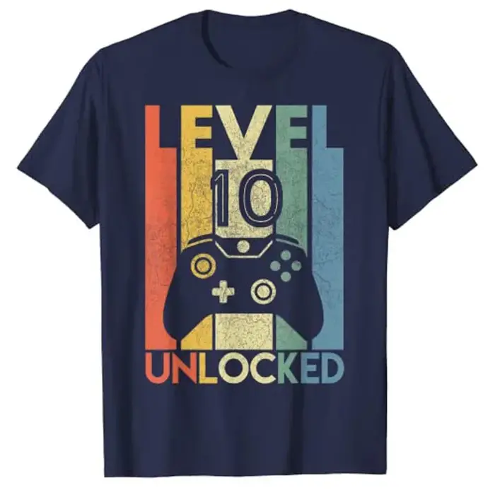T-shirt graphique de joueur vidéo drôle pour garçons