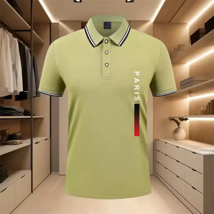 Nouveau polo à manches courtes pour homme