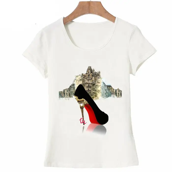 T-Shirt Vintage à la Mode pour Femme