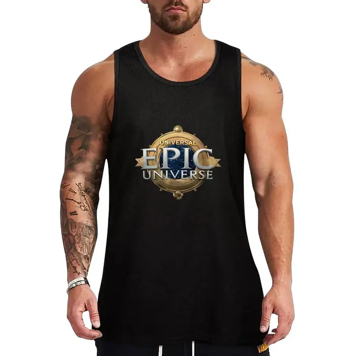 T-shirt avec logo Universal Epic Universe - UNIVERSAL DESTINATIONS & EXPERIENCES Débardeur coupe cla