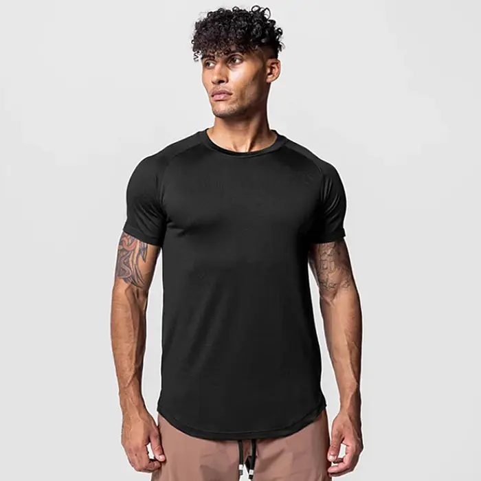Hommes Gym Jogging T-Shirts Compression à séchage rapide Sport