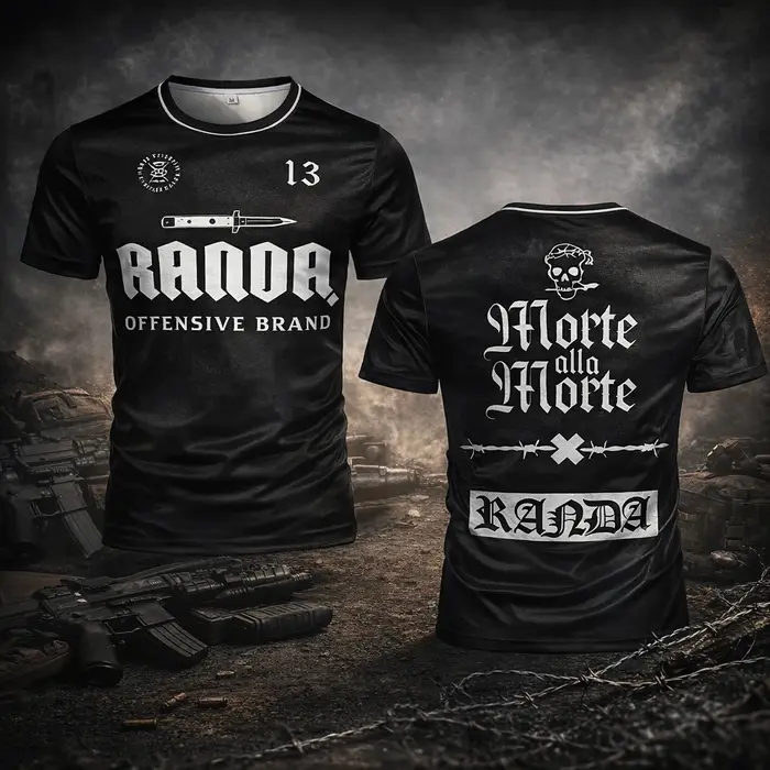 T-shirt tactique gothique Randa