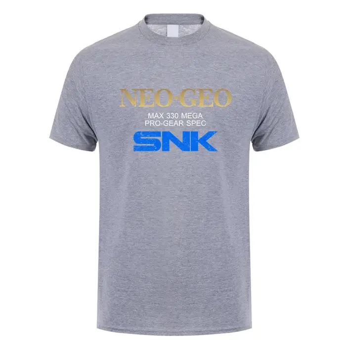Neo Geo Pro Gear Spec t-shirt été hommes femmes coton à manches courtes Neo Geo T-shirts homme haut