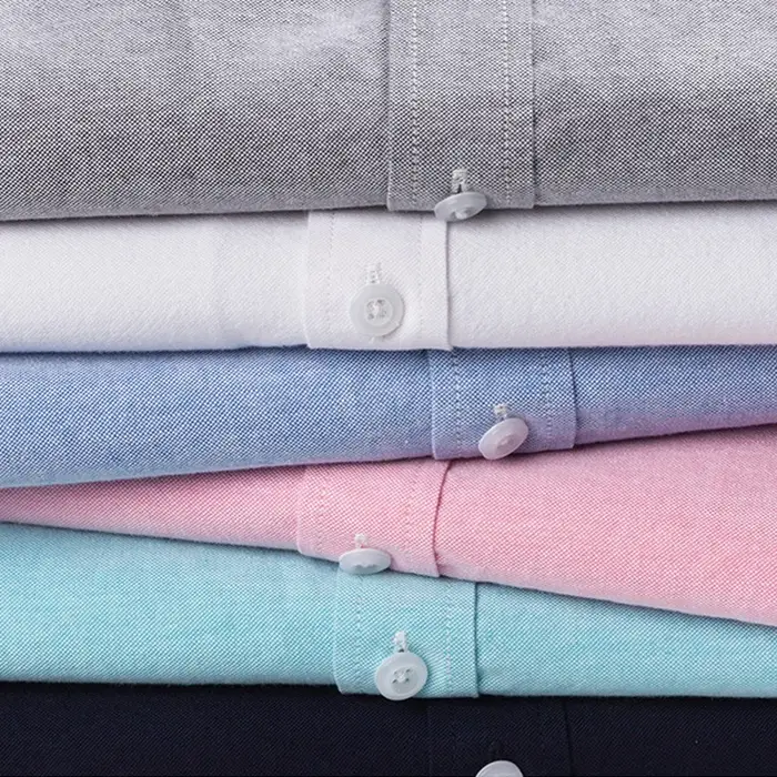 Chemises Oxford 100% coton pour hommes