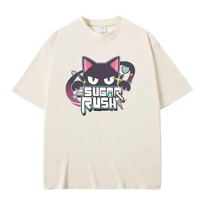 T-shirt bleu de style Anime Archive