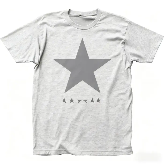T-shirt de groupe de rock'n'roll David Bowie Blackstar