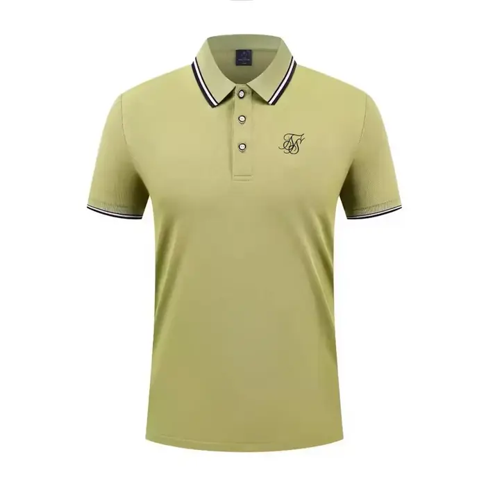 Polo à manches courtes haut de gamme pour hommes