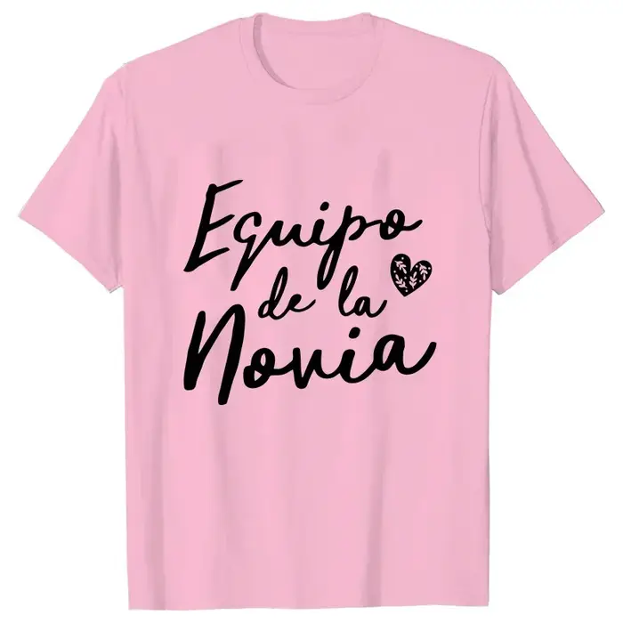 T-shirt Team Bride pour filles espagnoles