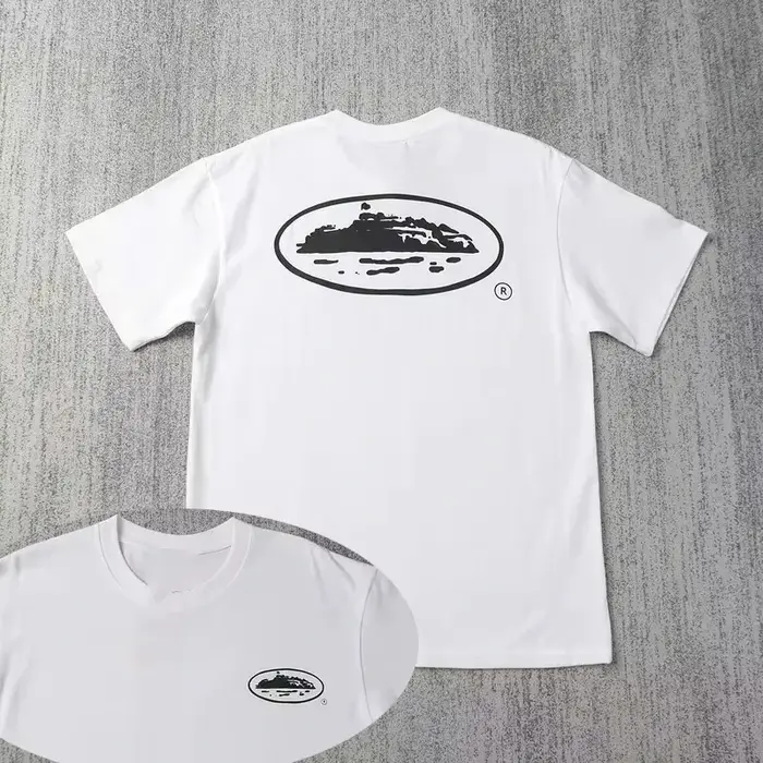 T-shirt classique en coton avec logo Island, tendance streetwear, pour hommes et femmes, été