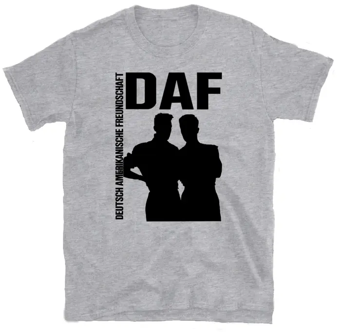 T-shirt DAF, T-shirt EBM Electronic Body Music Tee 80s Industrial Band
