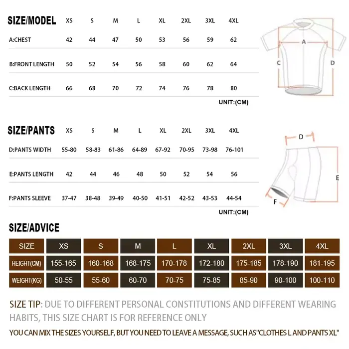Ensemble de maillot à manches courtes TKO